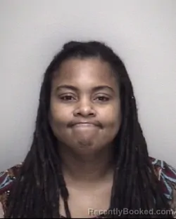 Mugshot of ASIA ANDRAYA HART booked in Galveston County, Texas on May 18, 2026
