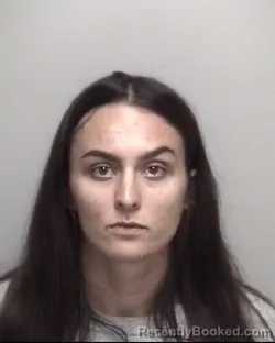 Mugshot of HANNAH LUCIA SCHILTZ booked in Galveston County, Texas on May 19, 2026