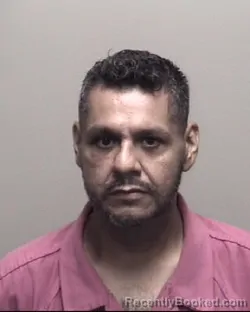 Mugshot of Jose Antonio Sauceda booked in Galveston County, Texas on July 22, 2026