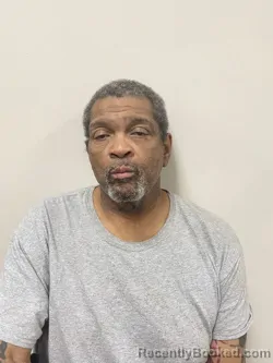 Booking photo from Galveston County, Texas