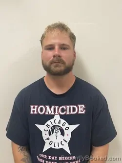 Booking photo from Galveston County, Texas