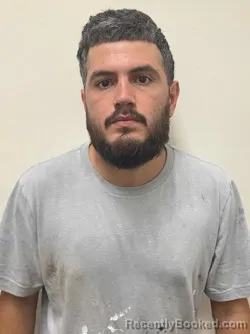 Booking photo from Galveston County, Texas