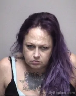 Mugshot of AMBER LYNN DUPLECHAIN booked in Galveston County, Texas on June 9, 2026