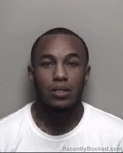Mugshot of JAMAL RASHAD DAVIS booked in Galveston County, Texas on July 9, 2026