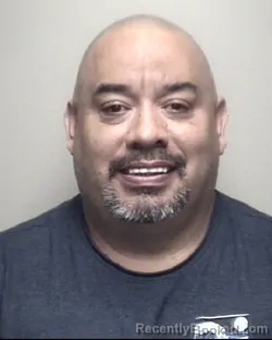 Mugshot of GILBERT ALEJANDRO ARREAZOLA booked in Galveston County, Texas on June 21, 2026