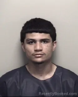 Mugshot of ALEX EDUARDO RODRIGUEZ GARCIA booked in Galveston County, Texas on June 25, 2026