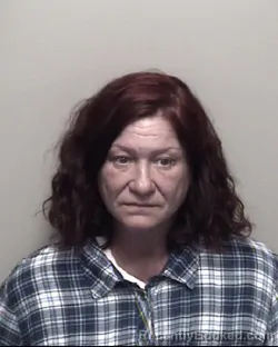 Mugshot of CARMEN MICHELLE DOVERSPIKE booked in Galveston County, Texas on June 26, 2026