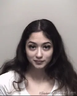Mugshot of MELIA AIYANA GARCIA booked in Galveston County, Texas on June 27, 2026