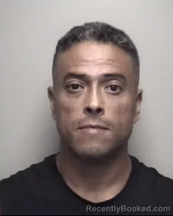 Mugshot of JUAN JORGE ANDRADE booked in Galveston County, Texas on July 3, 2026