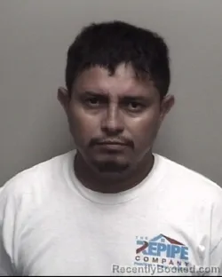 Mugshot of JUAN CARLOS ALVAREZ booked in Galveston County, Texas on July 3, 2026