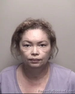 Mugshot of EMMA BEATRIZ PEREIRA booked in Galveston County, Texas on July 3, 2026