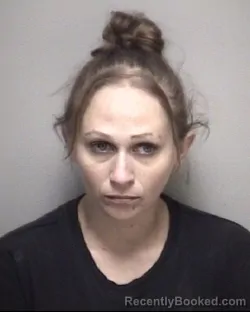 Mugshot of HOLLY ROXANNE DAGER booked in Galveston County, Texas on July 3, 2026
