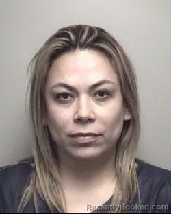 Mugshot of SUGEY DELORES MARTINEZ  VAZQUEZ booked in Galveston County, Texas on July 5, 2026