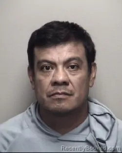 Mugshot of JORGE &nbsp; TORRES FLORES booked in Galveston County, Texas on July 6, 2026