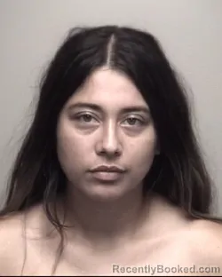 Mugshot of AMANDA MARIE GARCIA booked in Galveston County, Texas on July 6, 2026