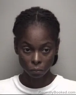 Mugshot of BREJENAI DEONNA PUGH booked in Galveston County, Texas on July 7, 2026