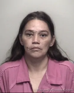 Mugshot of DESIRA SHAWN BURDEN booked in Galveston County, Texas on July 8, 2026