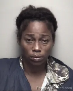 Mugshot of HERBRASHA SHAWNTA LUNSFORD booked in Galveston County, Texas on July 8, 2026