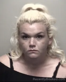 Mugshot of BREANA TAYLOR PATTON booked in Galveston County, Texas on July 9, 2026
