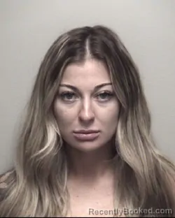 Mugshot of COURTNEY ALAYNE MEADOR booked in Galveston County, Texas on July 11, 2026
