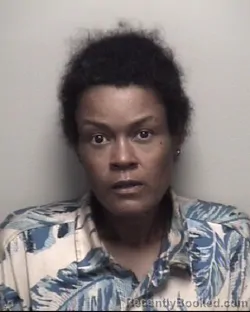 Mugshot of ANGEL RENEE ALLEN booked in Galveston County, Texas on July 12, 2026