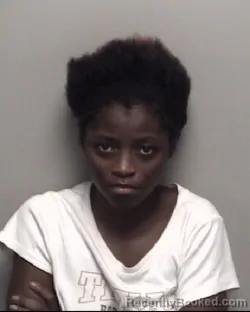 Mugshot of KIERRA TRANAE JONES booked in Galveston County, Texas on July 12, 2026