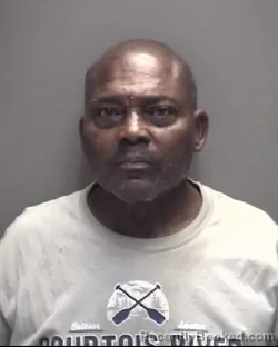 Mugshot of GEORGE ANTHONY WEST booked in Galveston County, Texas on July 14, 2026