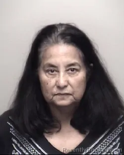 Mugshot of MARGARET SANCHEZ MARTINEZ booked in Galveston County, Texas on July 14, 2026