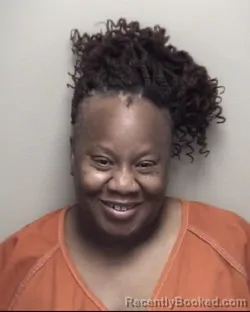 Mugshot of TONISHA MICHELLE LAWRENCE booked in Galveston County, Texas on July 14, 2026