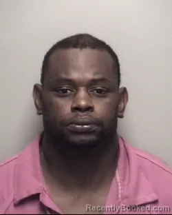 Mugshot of DONALD JAMAL JONES booked in Galveston County, Texas on July 15, 2026