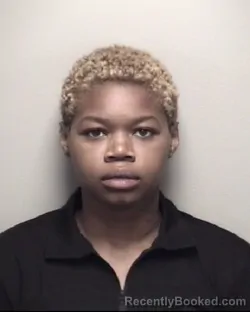 Mugshot of SHARIAH JANAY EDWARDS booked in Galveston County, Texas on July 16, 2026