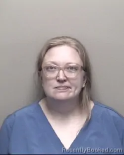 Mugshot of ERIN GALE CASTLEMAN booked in Galveston County, Texas on July 17, 2026