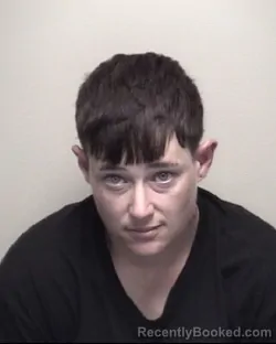 Mugshot of CHEYENNE MICHELLE DAVID booked in Galveston County, Texas on July 17, 2026