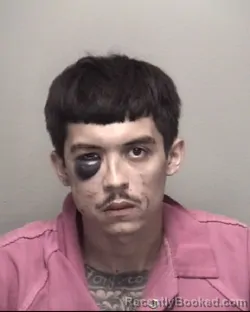 Mugshot of ARMANDO MANDY MORENO booked in Galveston County, Texas on July 18, 2026