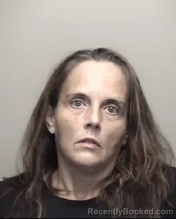 Mugshot of MELANIE DAWN ROBERTS booked in Galveston County, Texas on July 18, 2026