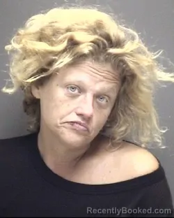 Mugshot of CRYSTAL MICHELLE RIDGEWAY booked in Galveston County, Texas on July 18, 2026