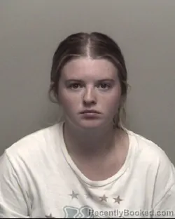 Mugshot of AMANDA GRACE LEBLANC booked in Galveston County, Texas on July 18, 2026