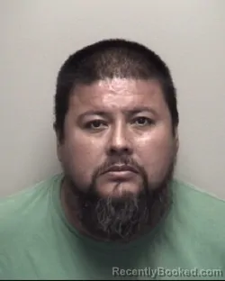 Mugshot of JOSE LUIS GARCIA SANTIAGO booked in Galveston County, Texas on July 19, 2026