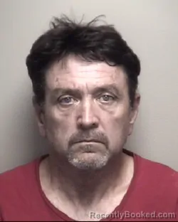 Mugshot of DANIEL RAY HENDRIXSON booked in Galveston County, Texas on July 19, 2026