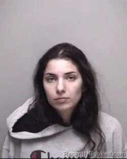 Mugshot of Serena Alysse Sachdev booked in Galveston County, Texas on August 14, 2026
