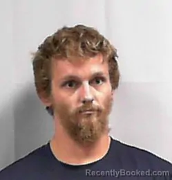 Mugshot of Brock Anthony Landers booked in Lincoln County, West Virginia on August 15, 2026