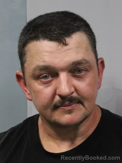 Mugshot of Christopher Gene Hughes booked in Lincoln County, West Virginia on May 20, 2026