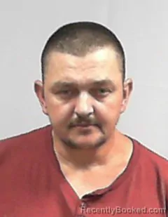 Mugshot of Christopher Gene Hughes booked in Lincoln County, West Virginia on July 23, 2026