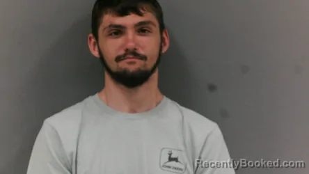 Mugshot of Hunter Booth booked in Lincoln County, West Virginia on May 4, 2026