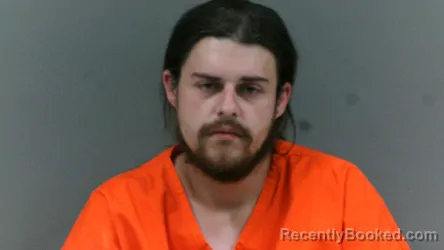 Mugshot of Jonathan Aaron Daniels booked in Lincoln County, West Virginia on April 27, 2026