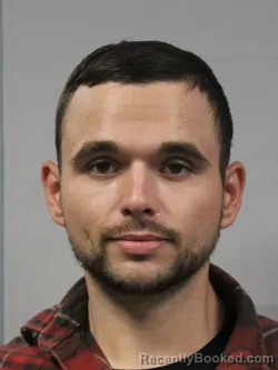 Mugshot of James Caleb Huffman booked in Lincoln County, West Virginia on April 19, 2026