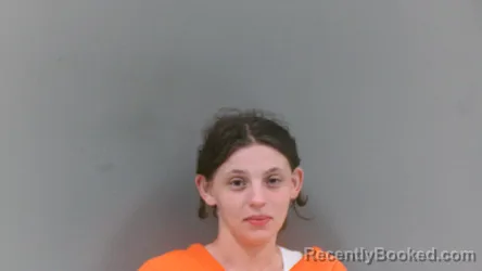 Mugshot of Alexis Shyanne Caldwell booked in Logan County, West Virginia on September 24, 2026