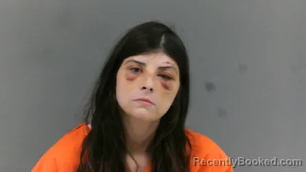 Mugshot of Alexis Sarah Trent booked in Logan County, West Virginia on April 21, 2026