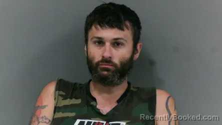 Mugshot of Brett Bailey booked in Logan County, West Virginia on April 5, 2026