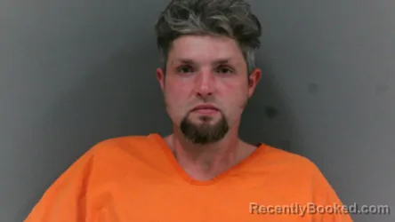 Mugshot of Brandon Ray Simpson booked in Logan County, West Virginia on June 1, 2026